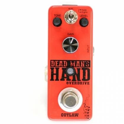 Outlaw Effects Dead Man's Hand 2-Mode Overdrive Pedal