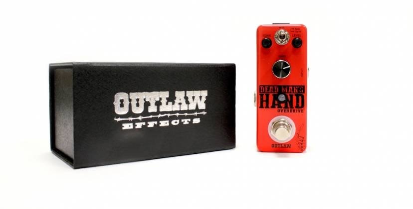 Outlaw Effects Dead Man's Hand 2-Mode Overdrive Pedal