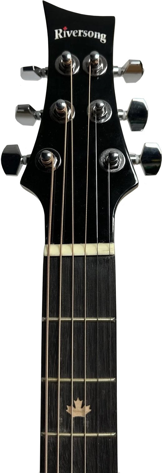 Riversong Guitars P555CEA Pacific Series Natural 2023 Dragon Slayer 6 String RH Acoustic Guitar