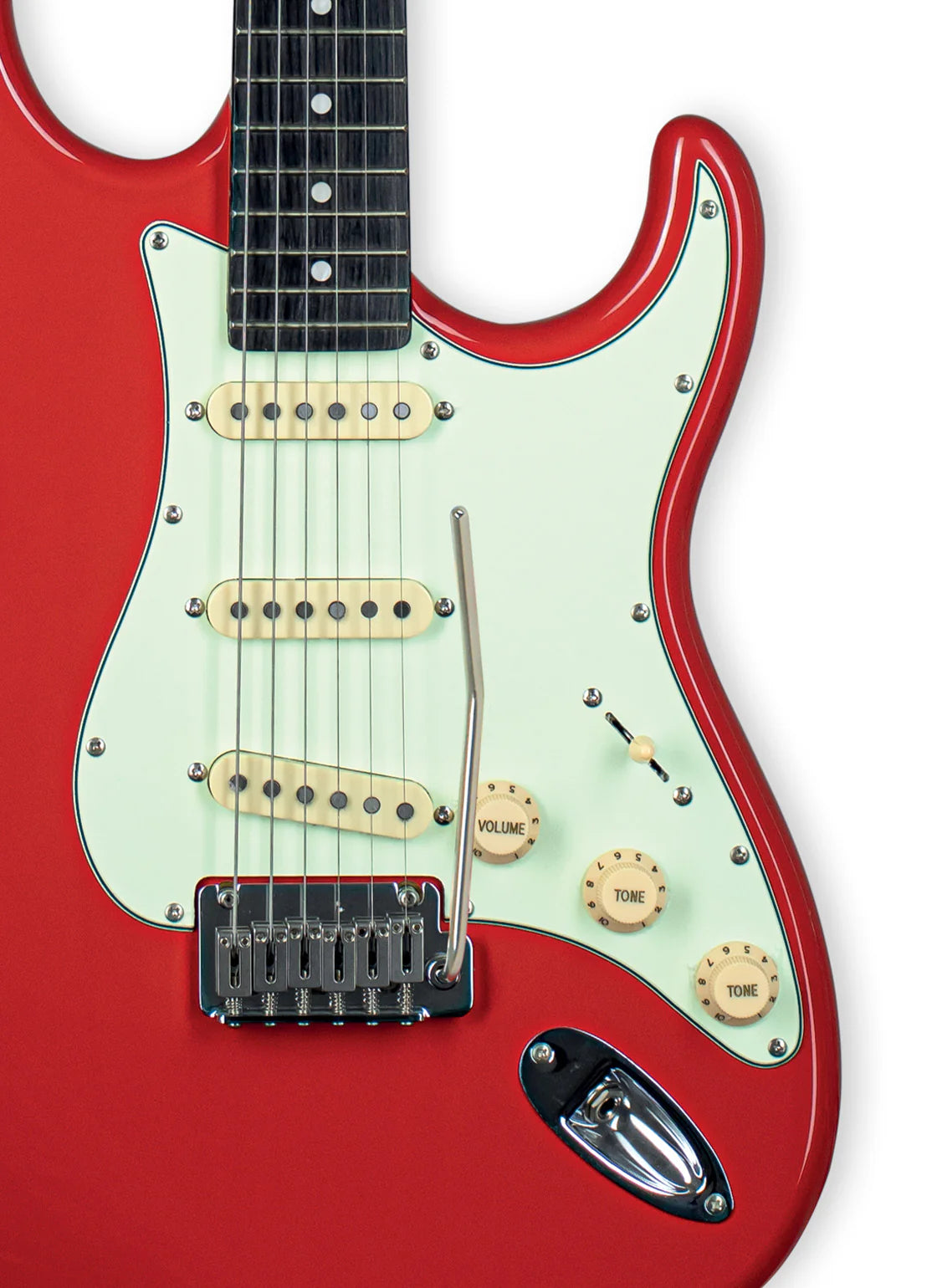 Tagima EA PRO 3 Edu Ardanuy Signature Electric Guitar (Fiesta Red)