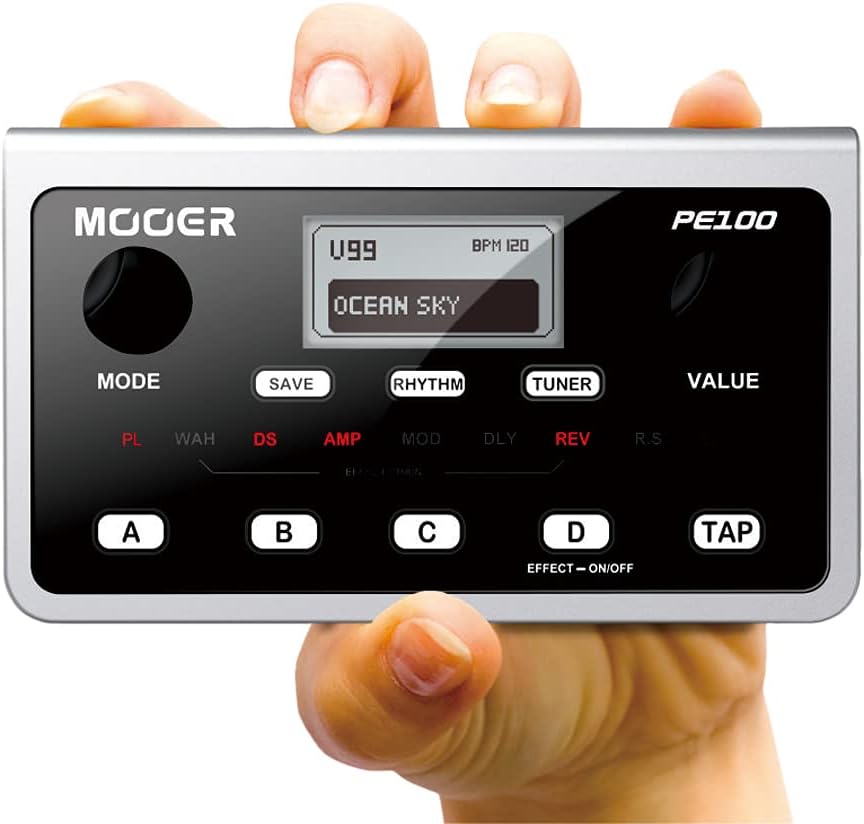 Mooer PE-100 Portable Multi-Effects Processor