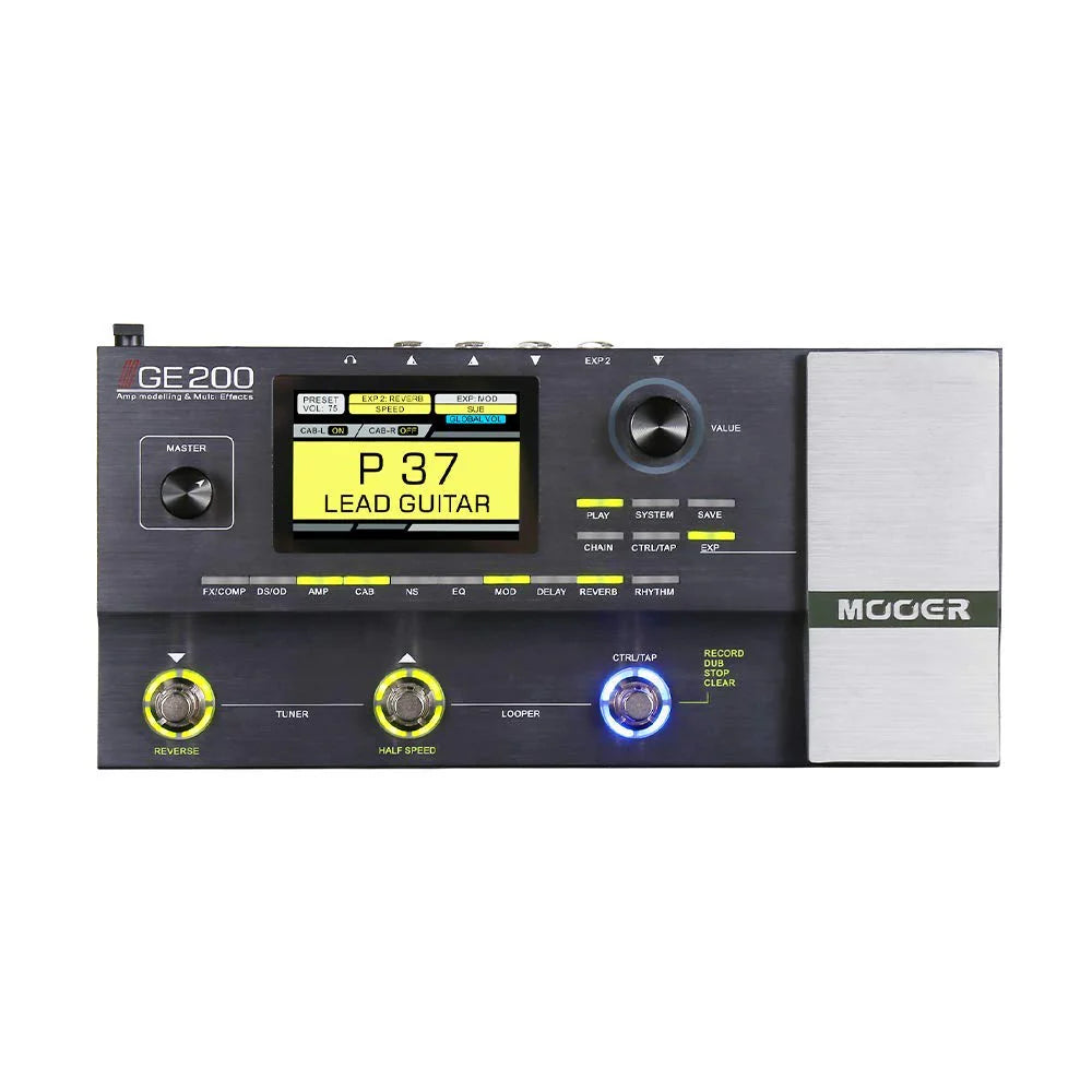 Mooer GE200 Amp Modelling And Multi Effects Pedal
