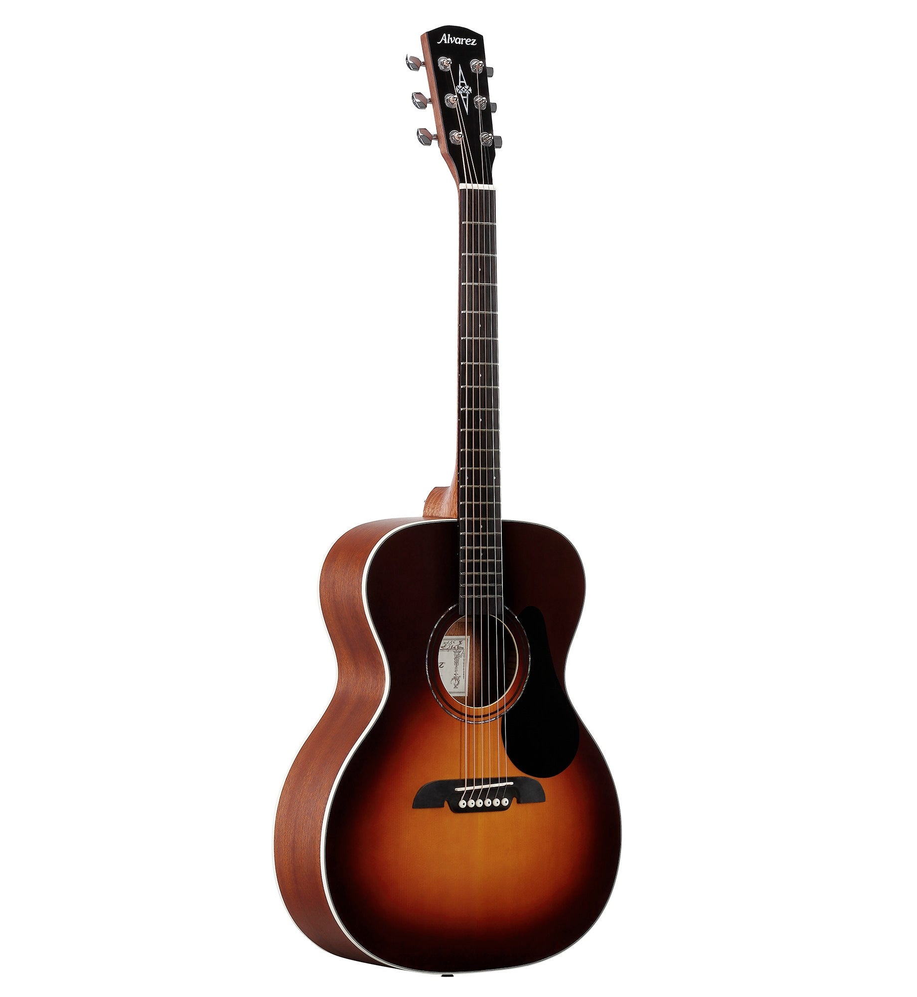 Alvarez RF26SB, Folk/OM Acoustic Guitar with Gig Bag - Shadowburst - Regent Series
