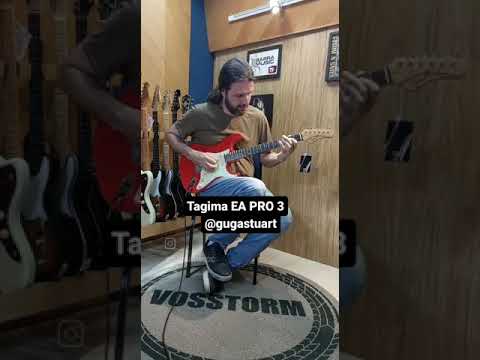 Tagima EA PRO 3 Edu Ardanuy Signature Electric Guitar (Fiesta Red)