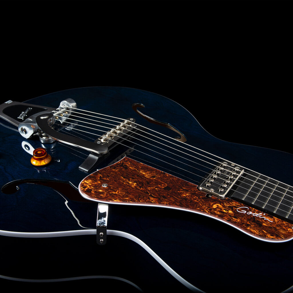Godin 5th Avenue Night Club Indigo Blue