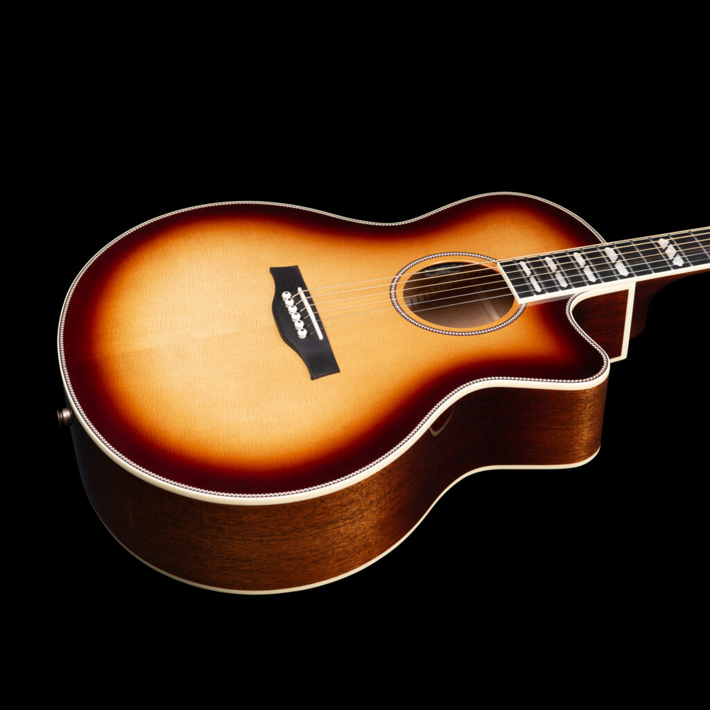 Godin Connaisseur MJ Sunsetburst Maho