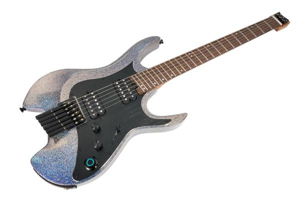 Mooer GTRS Wing 902 Intelligent Electric Guitar with Wireless System, Magic Crystal