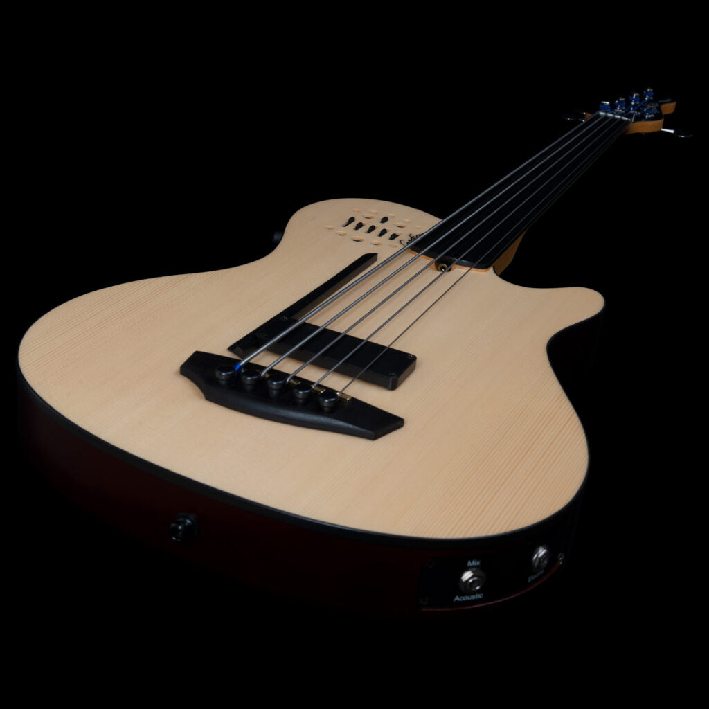 Godin A5 Ultra Natural Fretless A/E