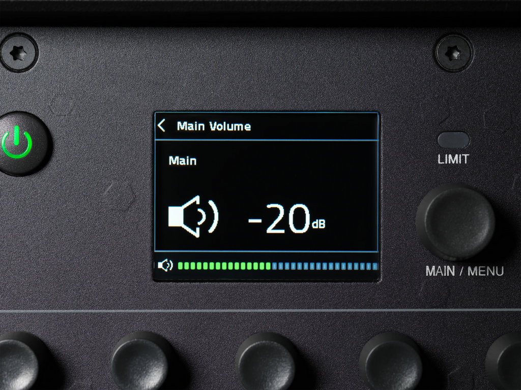 PRX ONE ALL-IN-ONE POWERED COLUMN PA WITH MIXER AND DSP