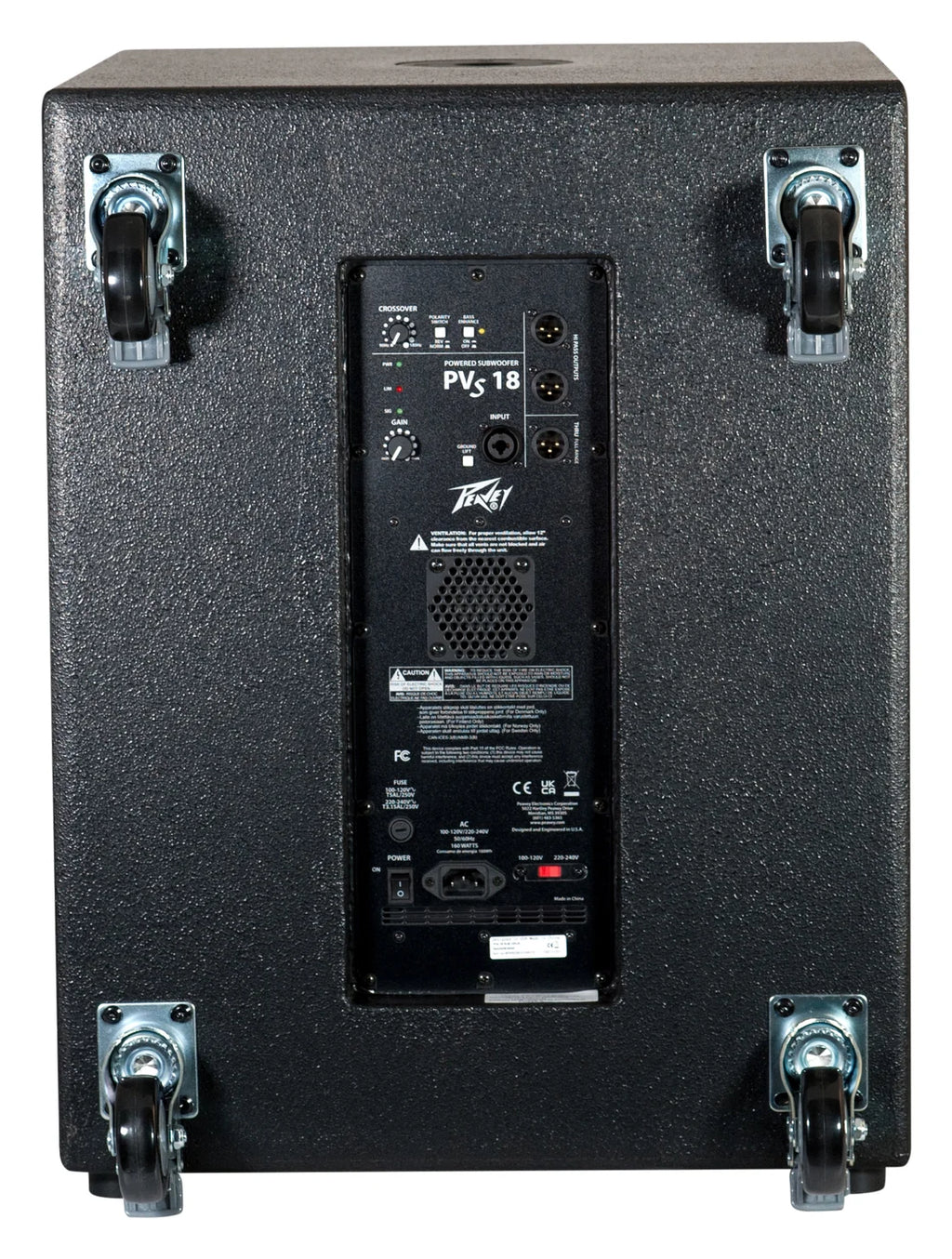 Peavey PVs 18 Vented Powered Bass Subwoofer