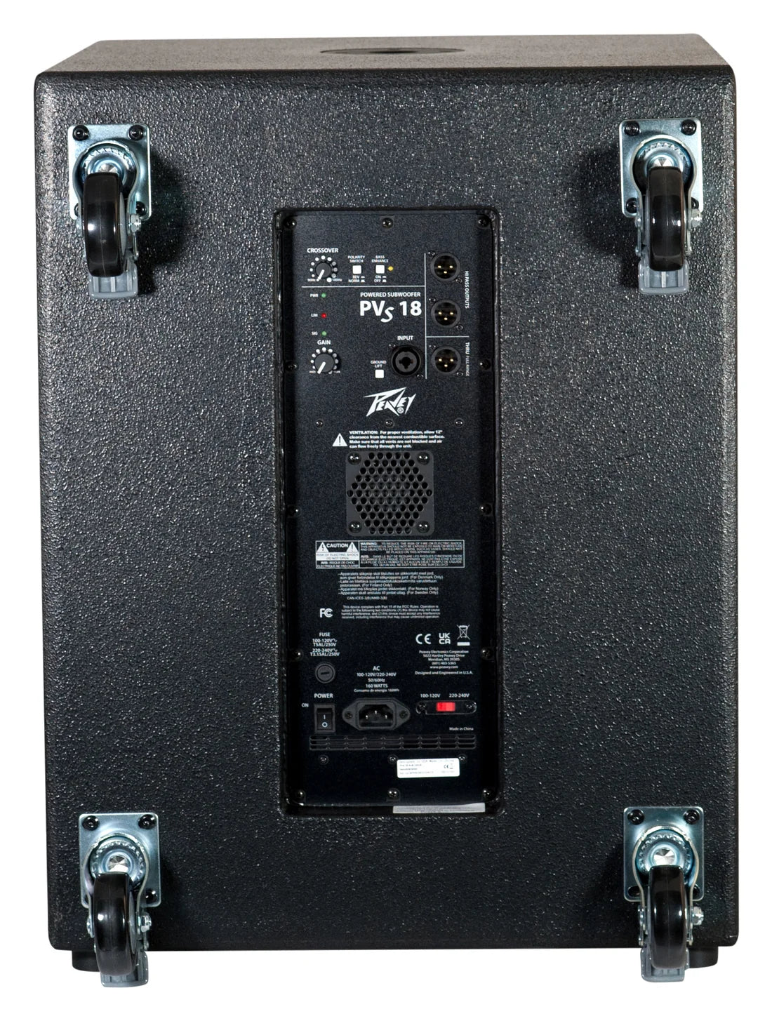 Peavey PVs 18 Vented Powered Bass Subwoofer