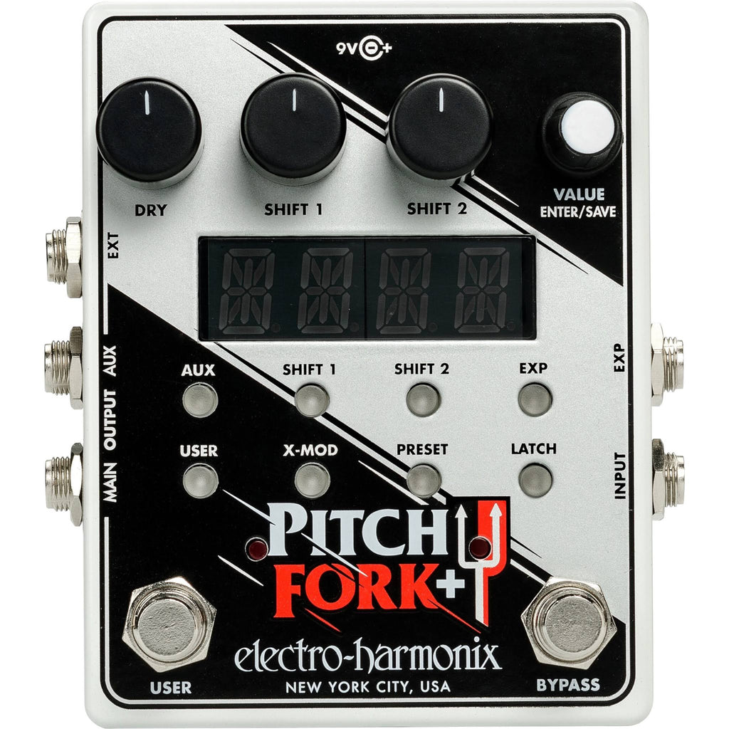 Electro-Harmonix
Pitch Fork+ Polyphonic Pitch Shifter Pedal