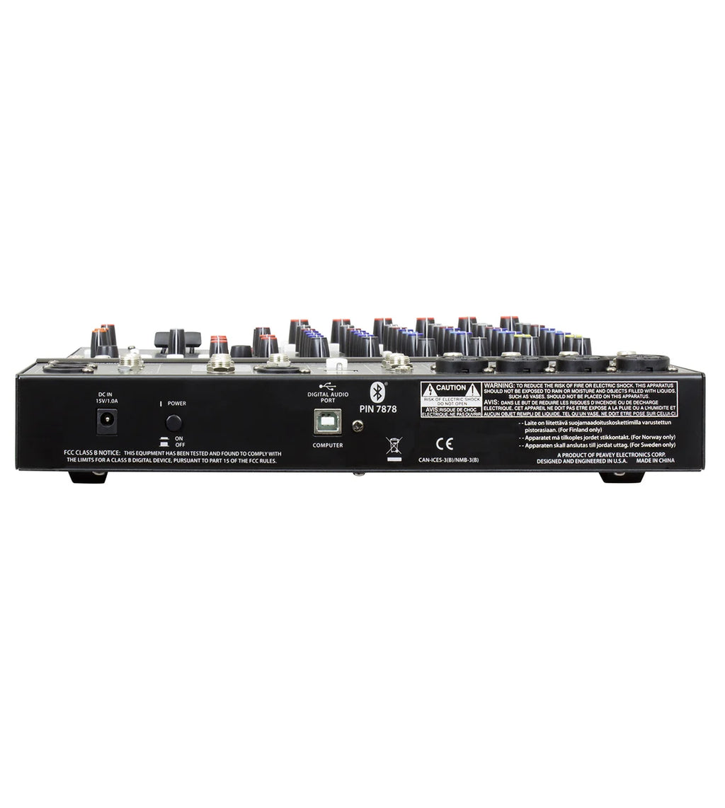 Peavey PV® 10 AT 10 Channel Compact Mixer With Bluetooth And Antares® Auto-Tune