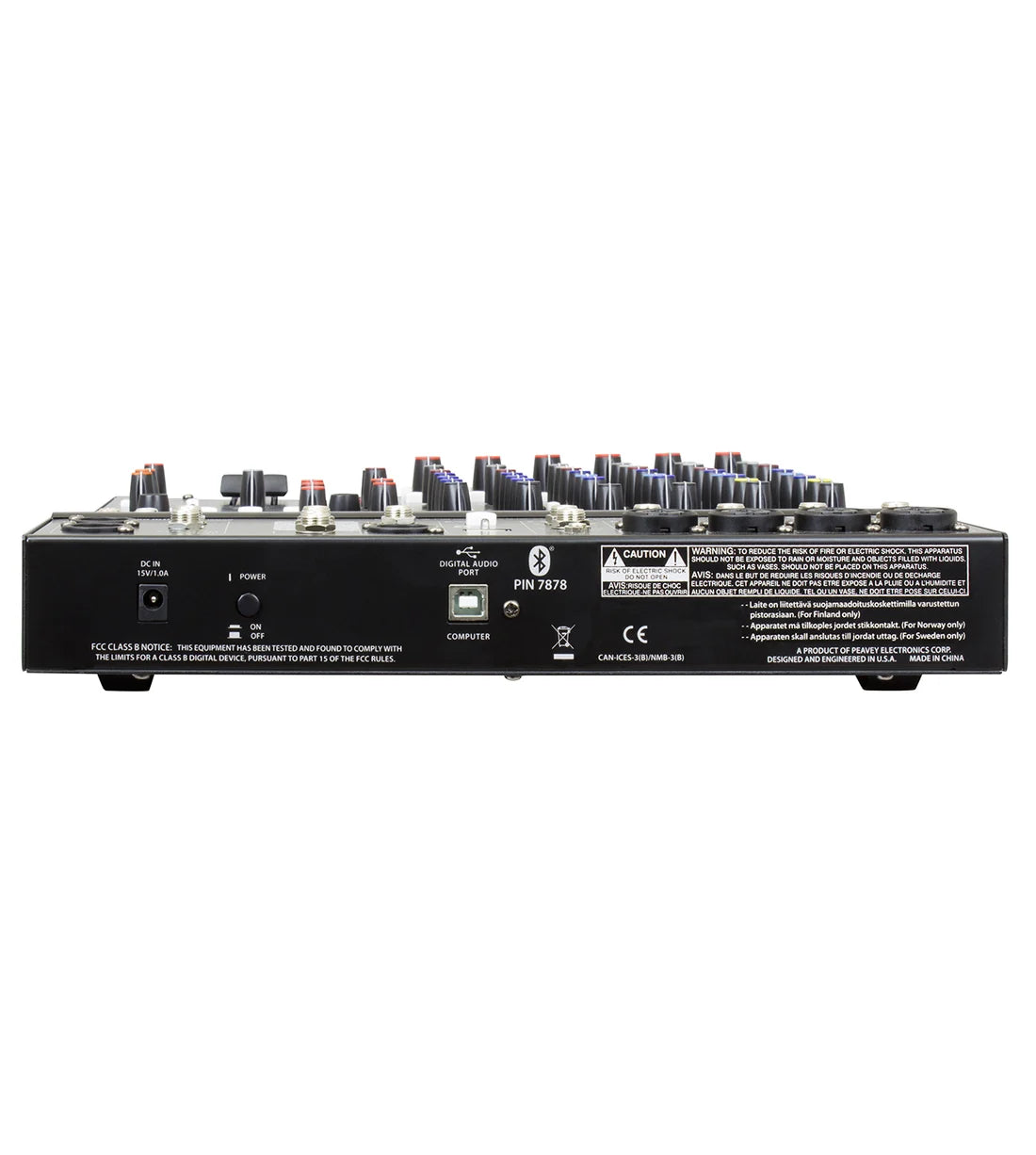 Peavey PV® 10 AT 10 Channel Compact Mixer With Bluetooth And Antares® Auto-Tune