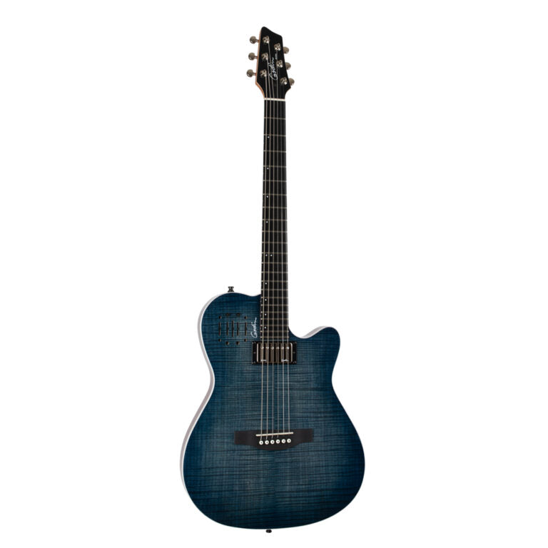 Godin A6 ULTRA Denim Blue Flame