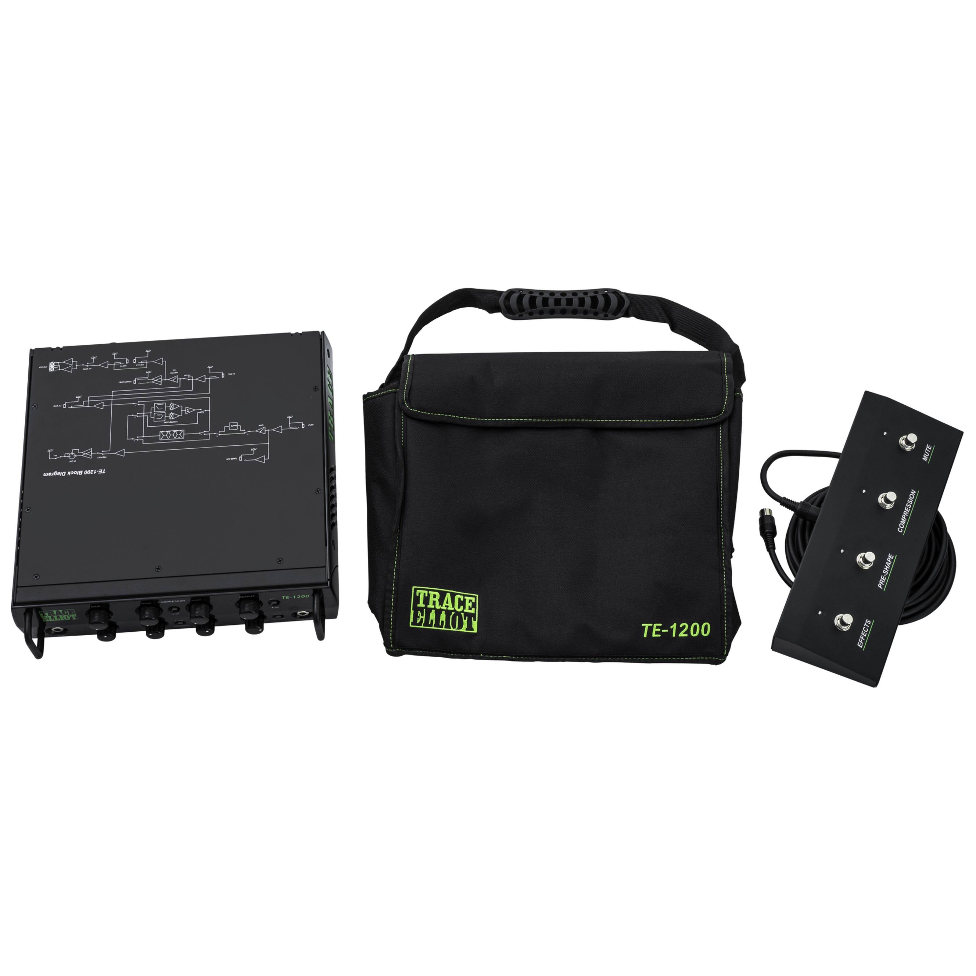 TRACE ELLIOT TE-1200 BASS AMPLIFIER HEAD