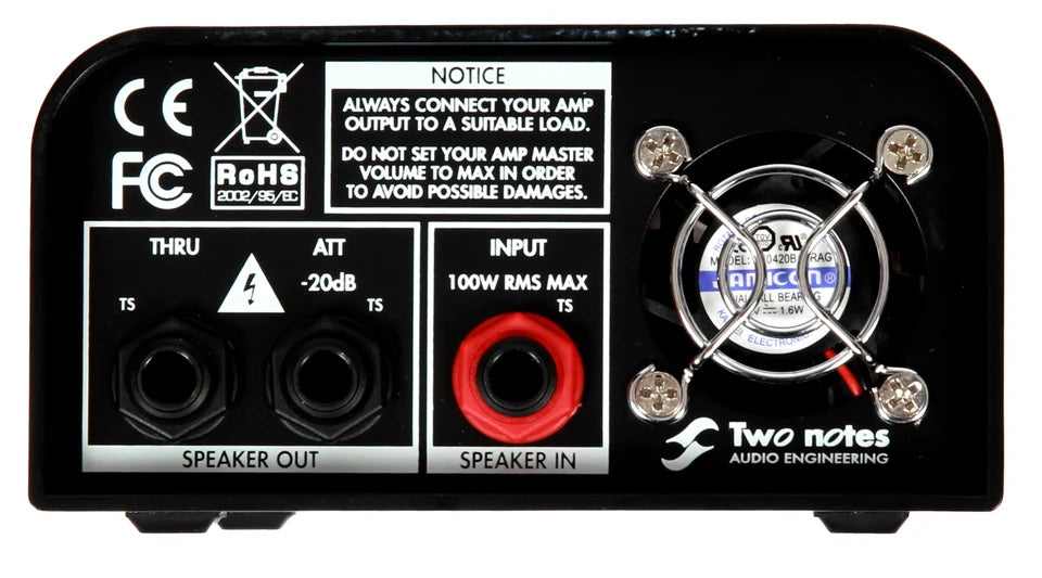 TWO NOTES TNCAPTOR16 TORPEDO CAPTOR ANALOG LOAD BOXES