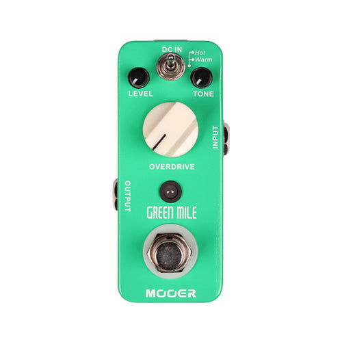 Mooer MOD1 Green Mile Overdrive Effects Pedal