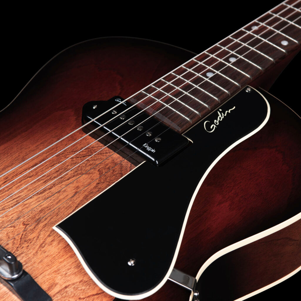 Godin 5th Avenue Kingpin P90 Vintage Burst