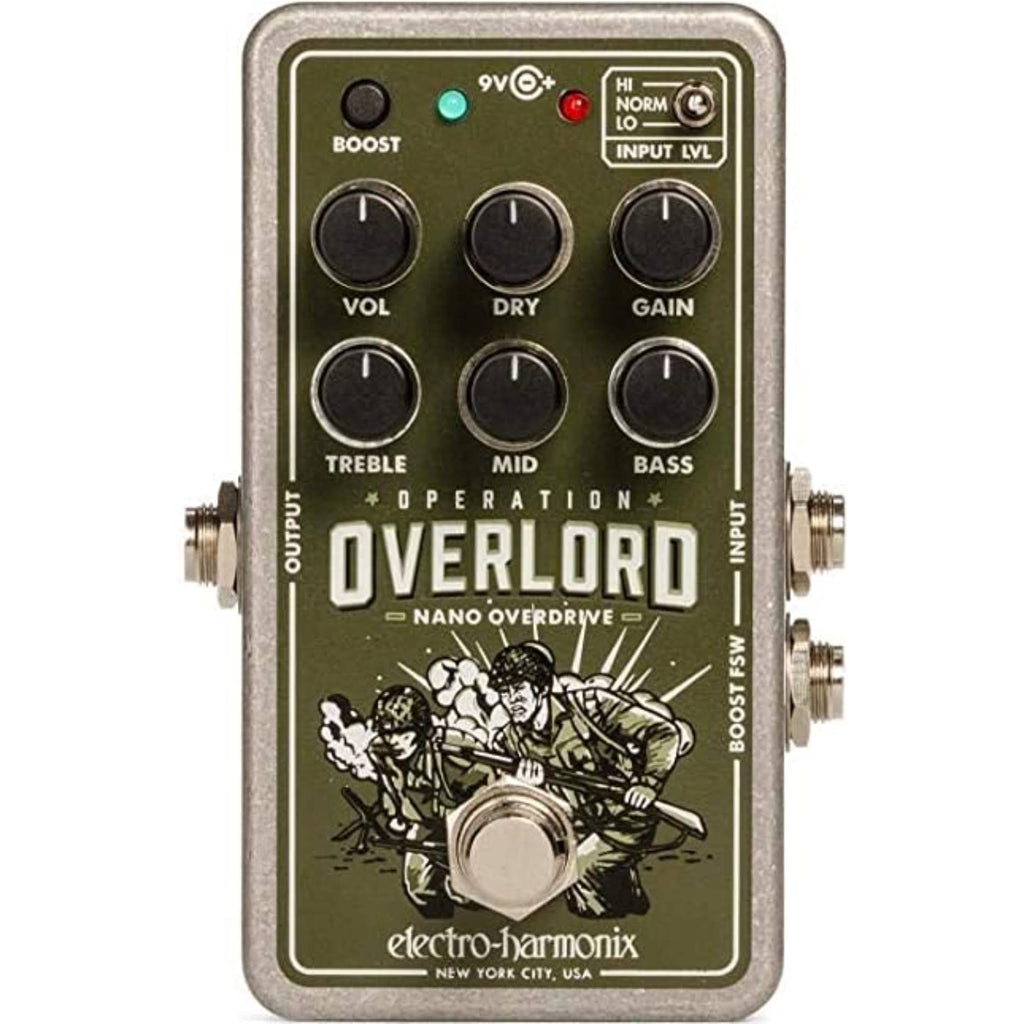 Electro-Harmonix
Operation Overlord Overdrive Pedal