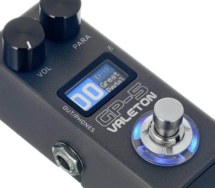 Valeton GP-5 Compact Multi-Effects Processor – SnapTone & IR Loader, 100+ Effects, Bluetooth, USB Audio Interface