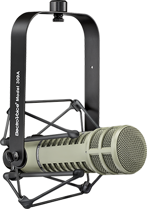 Electro-Voice RE20
BROADCAST ANNOUNCER'S MICROPHONE WITH VARIABLE‑D
