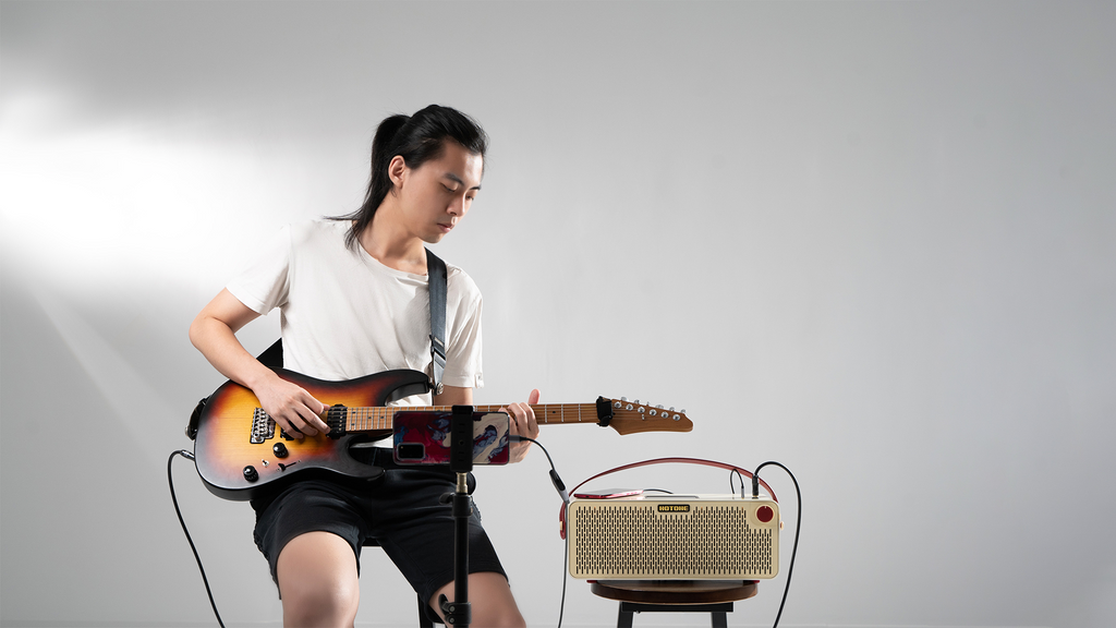 Hotone AP-30WH Multifunctional Modern Bluetooth Modeling Amplifier