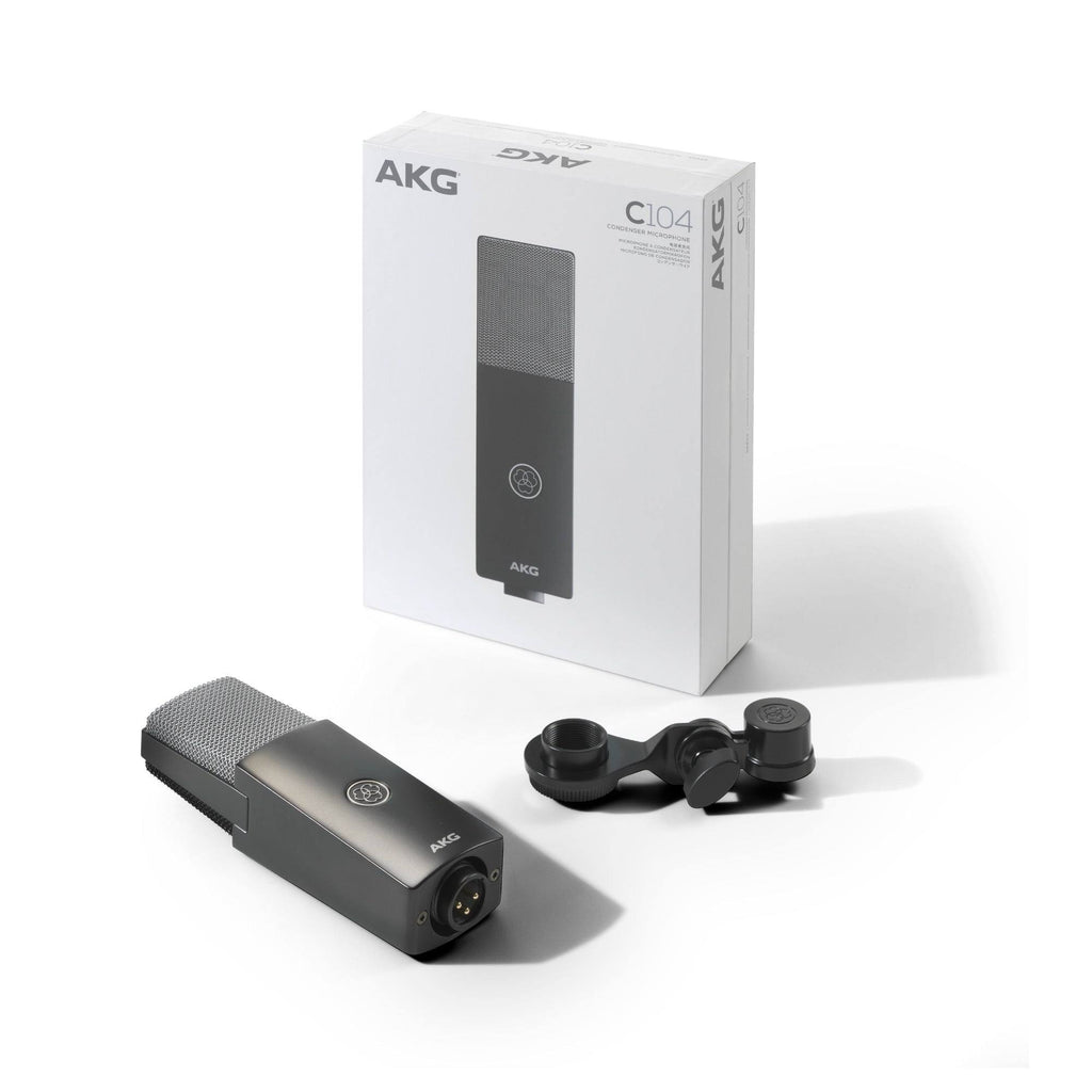 AKG C104 Large Diaphragm Cardioid Condenser Microphone - Black
