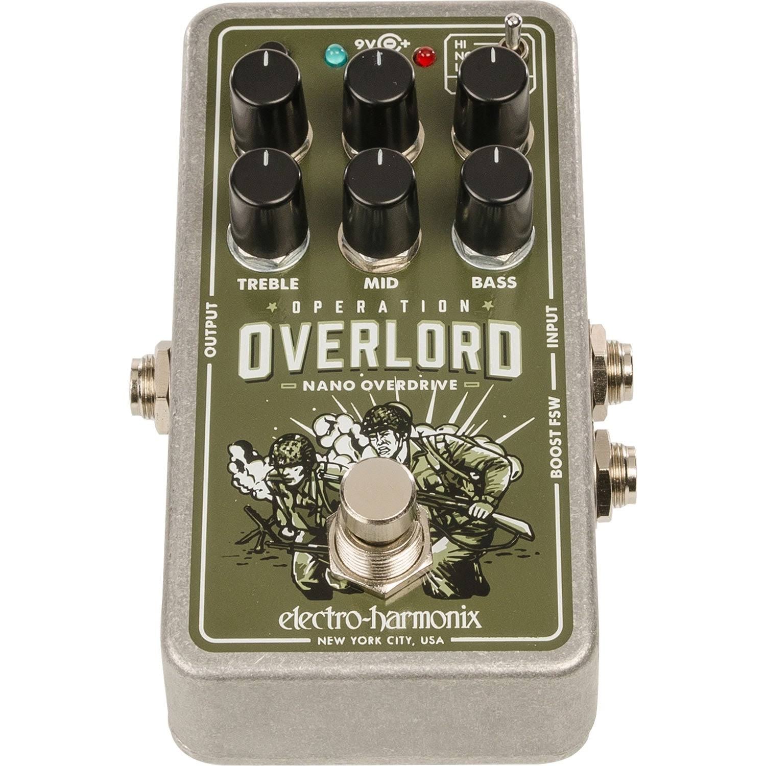 Electro-Harmonix
Operation Overlord Overdrive Pedal