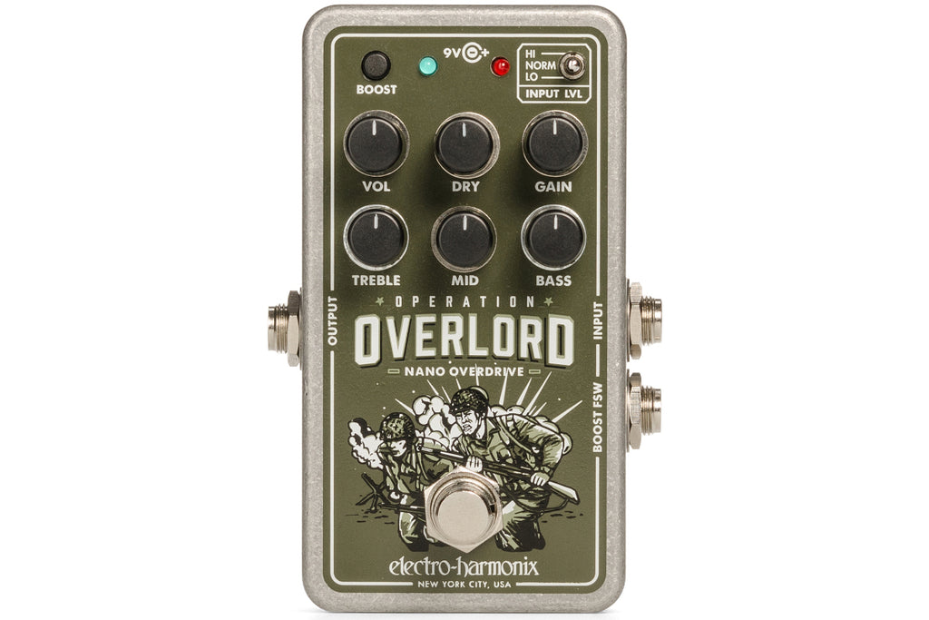 Electro-Harmonix
Nano Operation Overlord Overdrive Pedal
