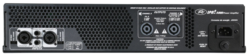 Peavey IPR2™ 5000 Lightweight Power Amp