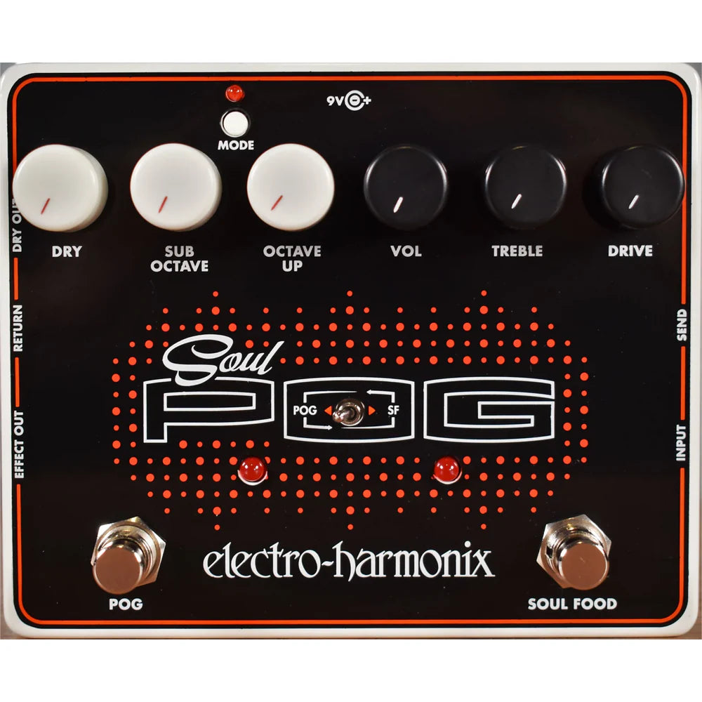 Electro-Harmonix
Soul POG Distortion/Pitch Shift Pedal