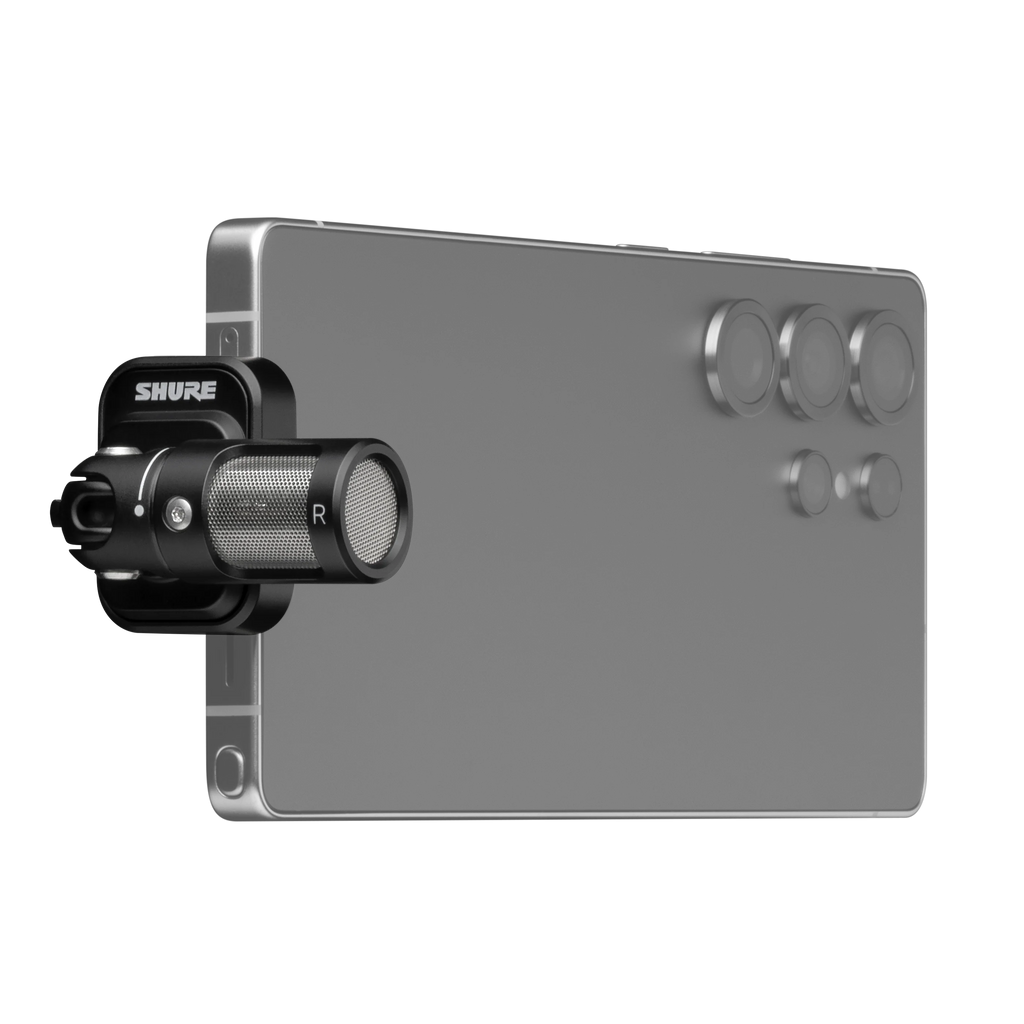 Shure NEW MV88
USB-C Stereo Microphone