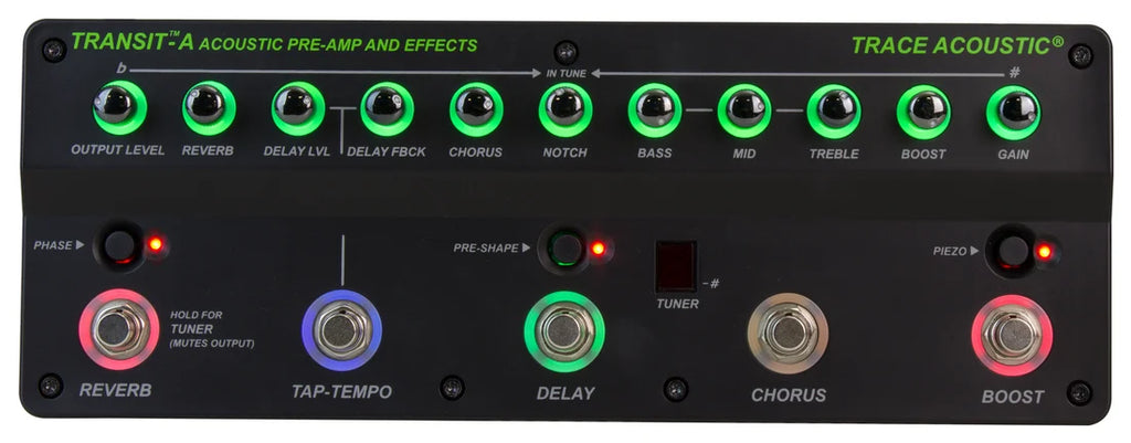 Trace Acoustic® Transit A Acoustic Instrument Preamp
