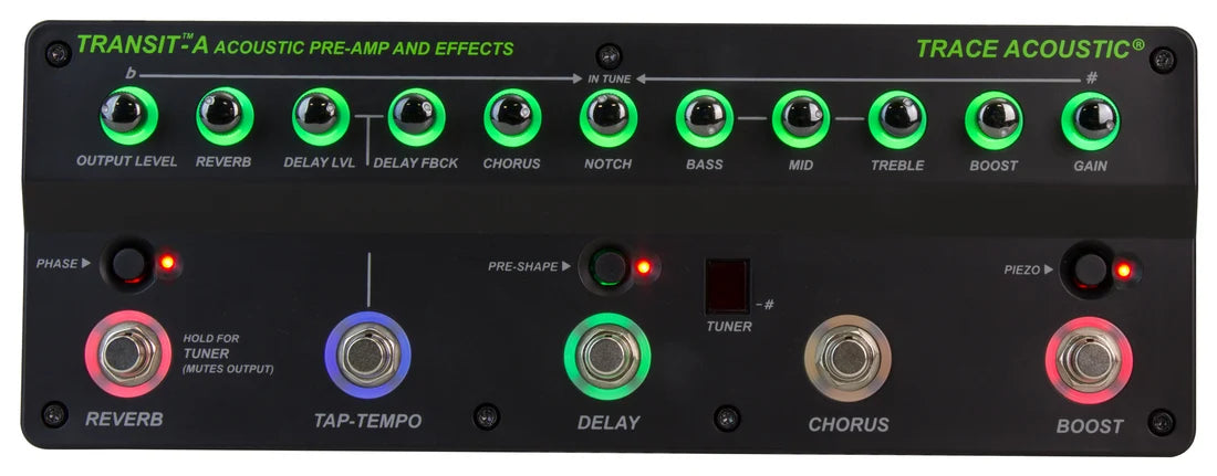 Trace Acoustic® Transit A Acoustic Instrument Preamp