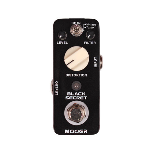 Mooer MDS1 Black Secret Distortion Effects Pedal