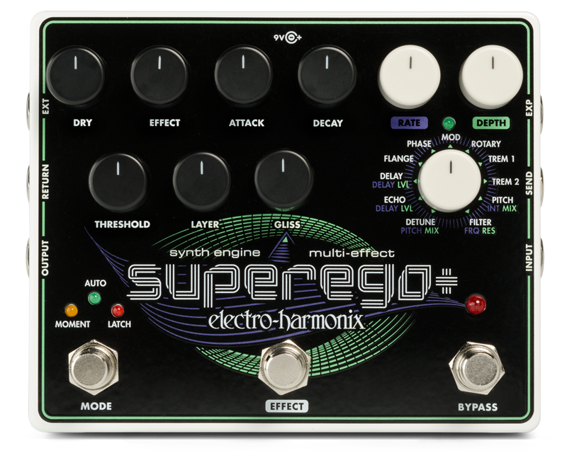 Electro-Harmonix
Superego+ Synth Engine/Multi Effect