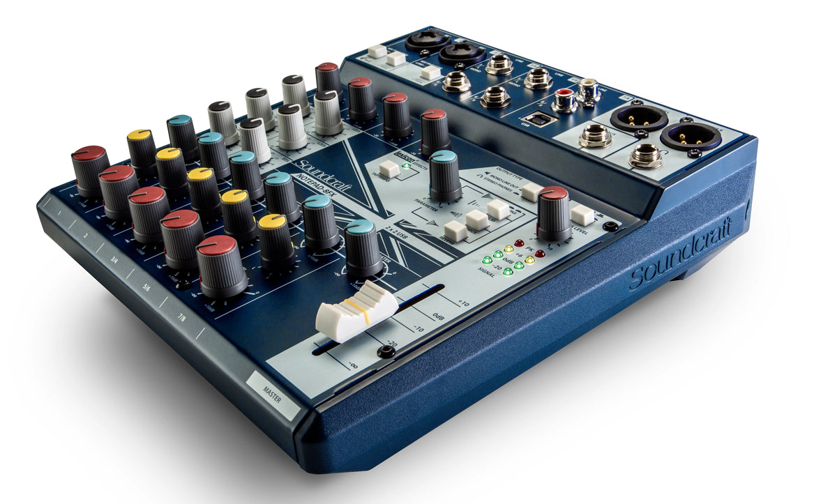 Soundcraft Notepad-8FX 8-Channel Small-format Analog Mixer