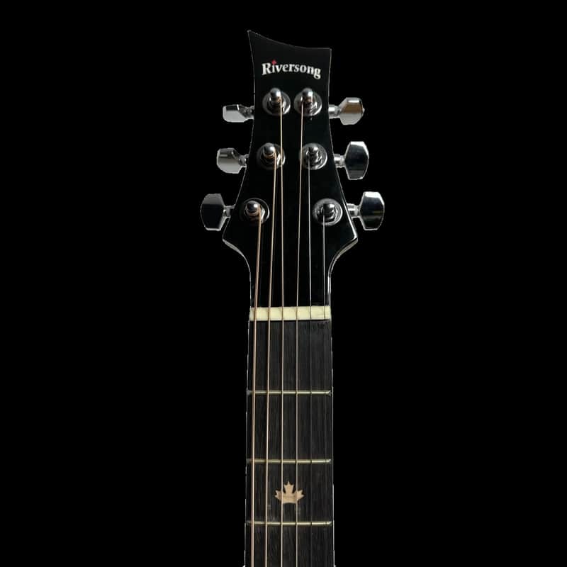 Riversong Guitars P555CEA Pacific Series Natural 2023 Dragon Slayer 6 String RH Acoustic Guitar