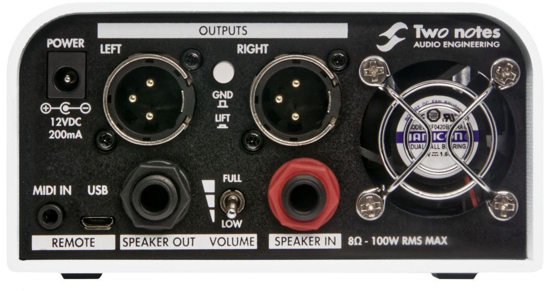 two notes Torpedo Captor X 8Ω TWO NOTES TORPEDO CAPTOR X 8 OHM – Grays Custom Guitar Shop