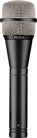 Electro-Voice PL-80A
PREMIUM DYNAMIC VOCAL MICROPHONE