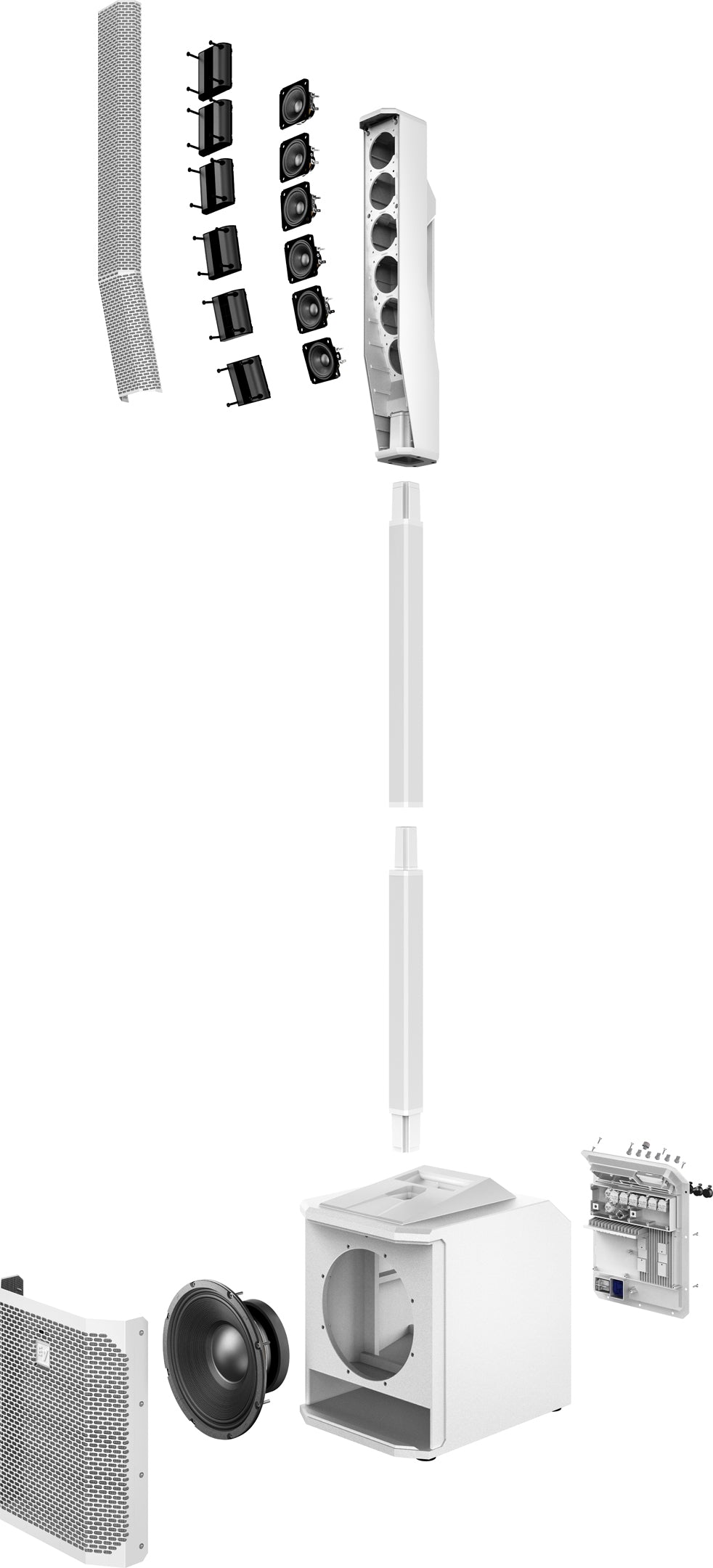 Electro-Voice EVOLVE 30M
PORTABLE COLUMN SYSTEM