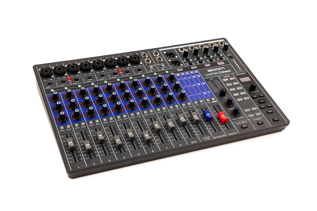 Zoom LiveTrak L12next Digital Mixer and Recorder