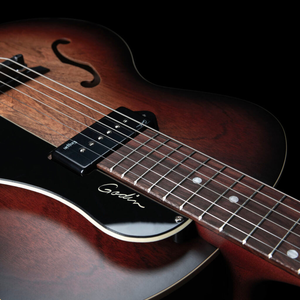 Godin 5th Avenue Kingpin P90 Vintage Burst