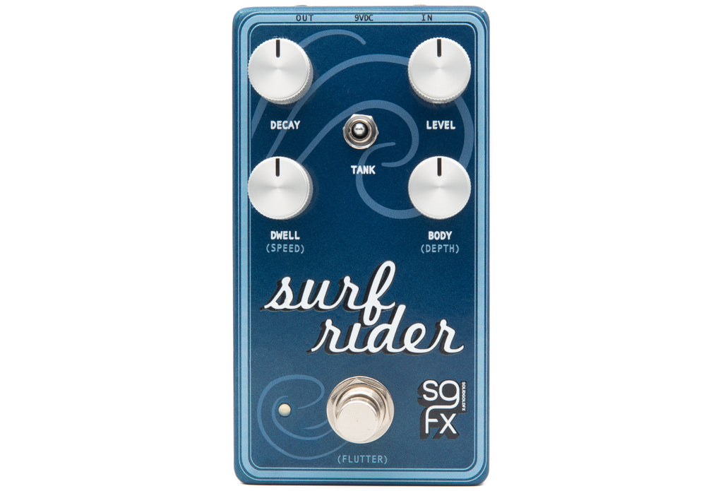 SolidGoldFX Surf Rider IV Spring Reverb and Modulation Pedal