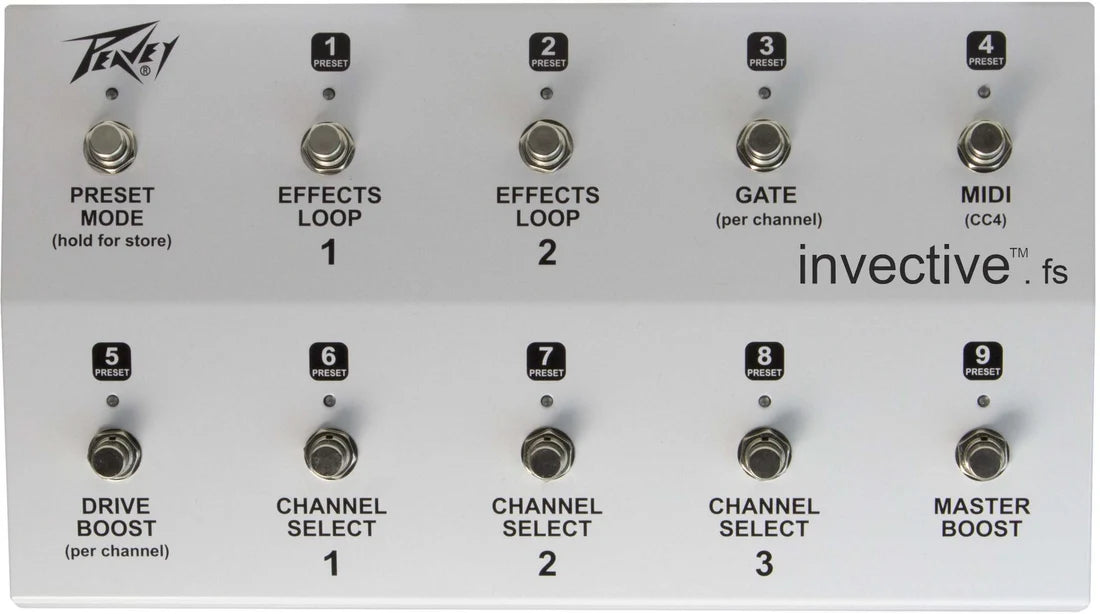 Peavey Invective 120 Guitar Amp Head | 120W