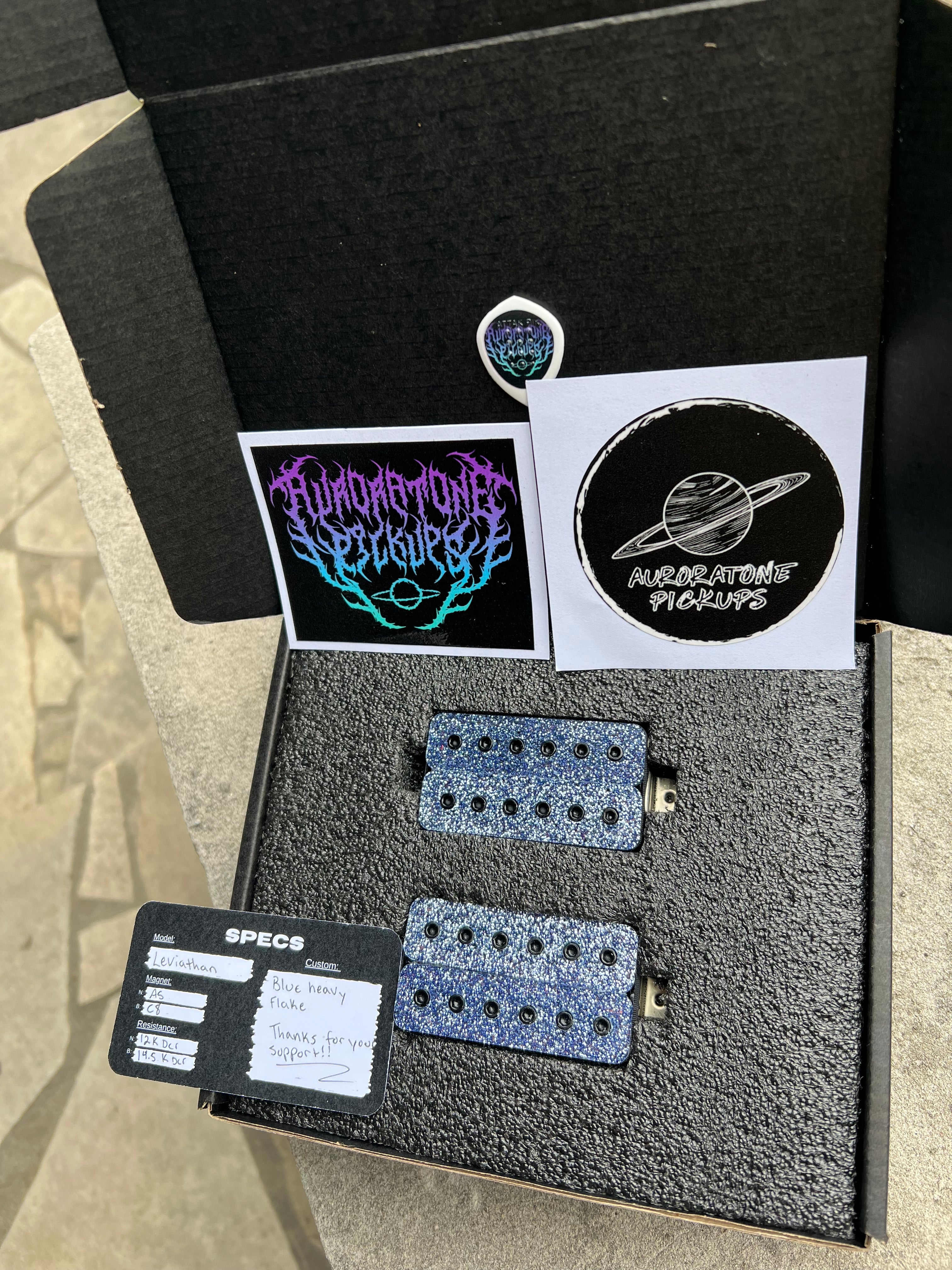 Auroratone Leviathan Bleu Heavy Flake