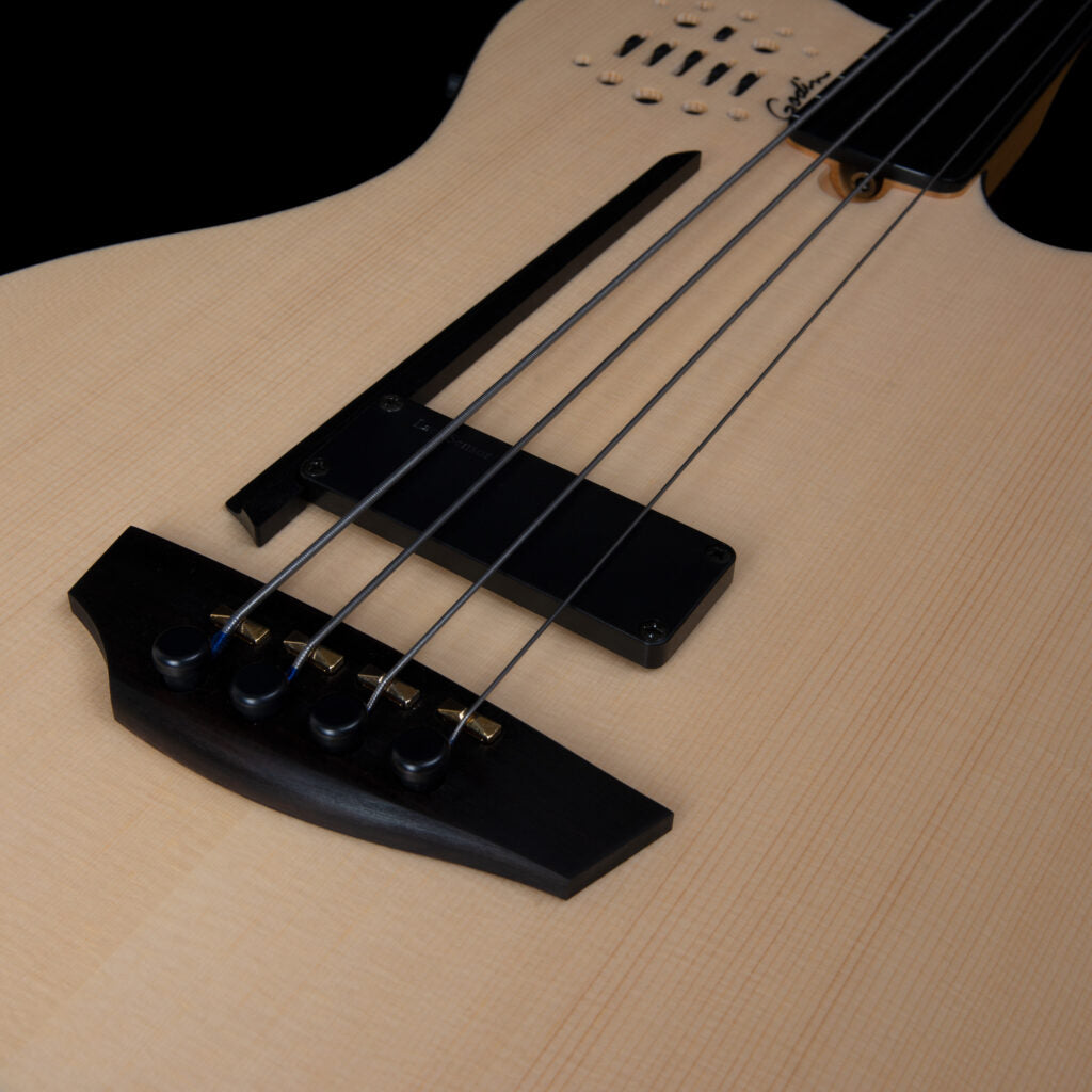 Godin A4 Ultra Natural Fretless A/E