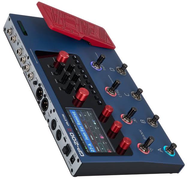 Multi-Effects Processor Pedal: Expression, FX Loop, MIDI I/O, Amp Modeling, IR Cabinets, Artist Presets for Guitar/Bass