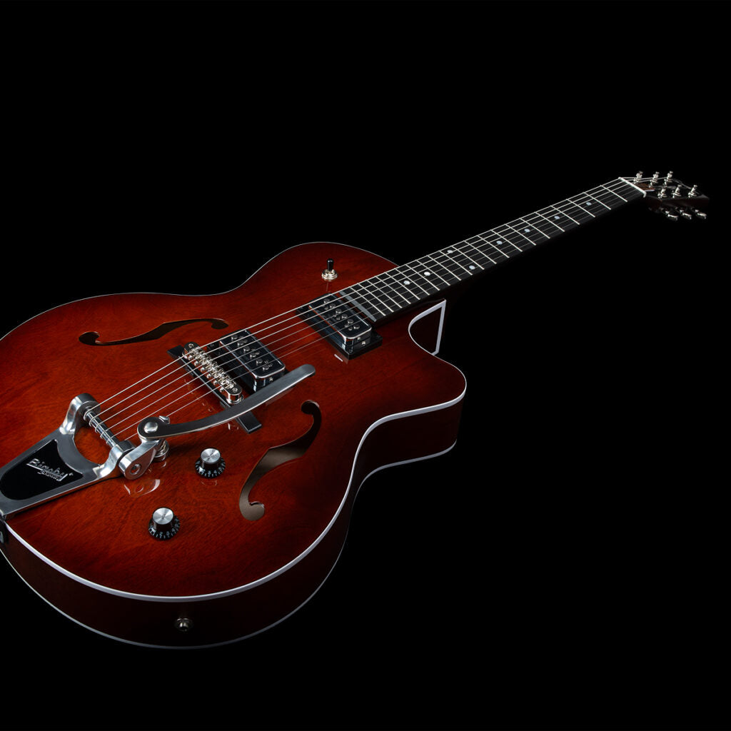 Godin 5TH AVENUE UPTOWN HAVANA BURST TV JONES T-ARMOND